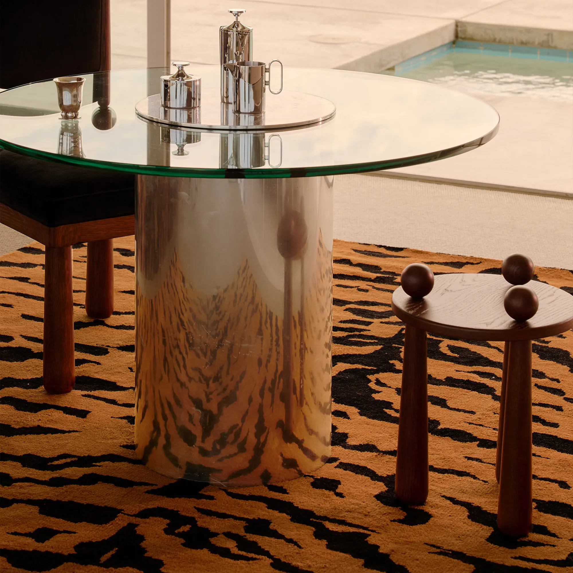 Tigris Rust/Black Wool Rug - 6