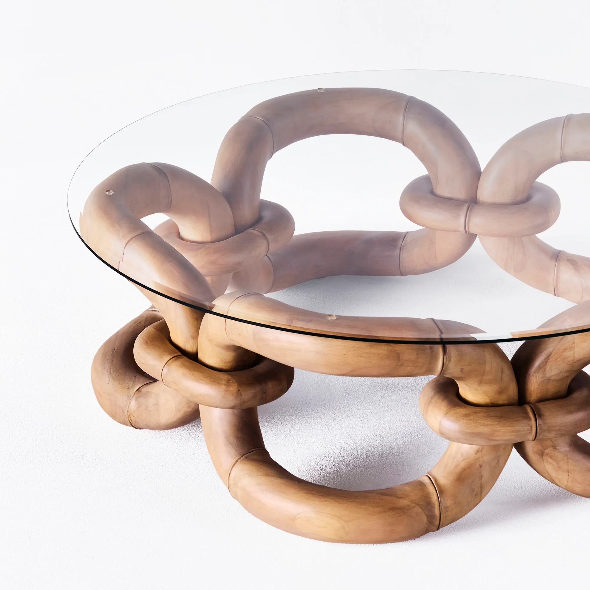 DD Bamboo Bracelet Sofa Table - 3