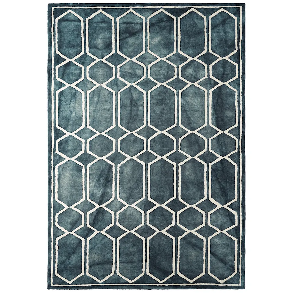 Sample Tie Dye Rug Graphite Ink