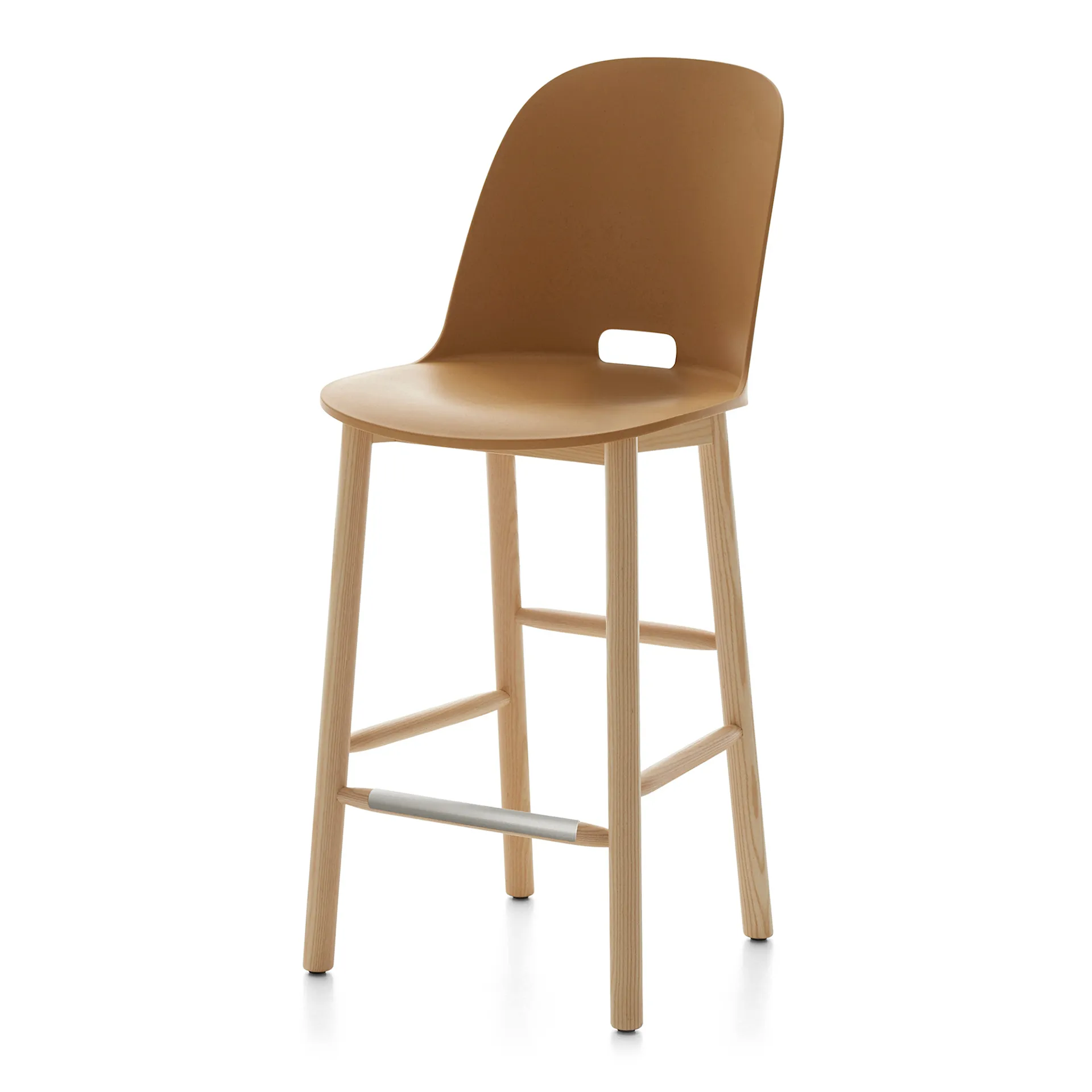 Alfi Counter Stool High Back - Emeco - NO GA