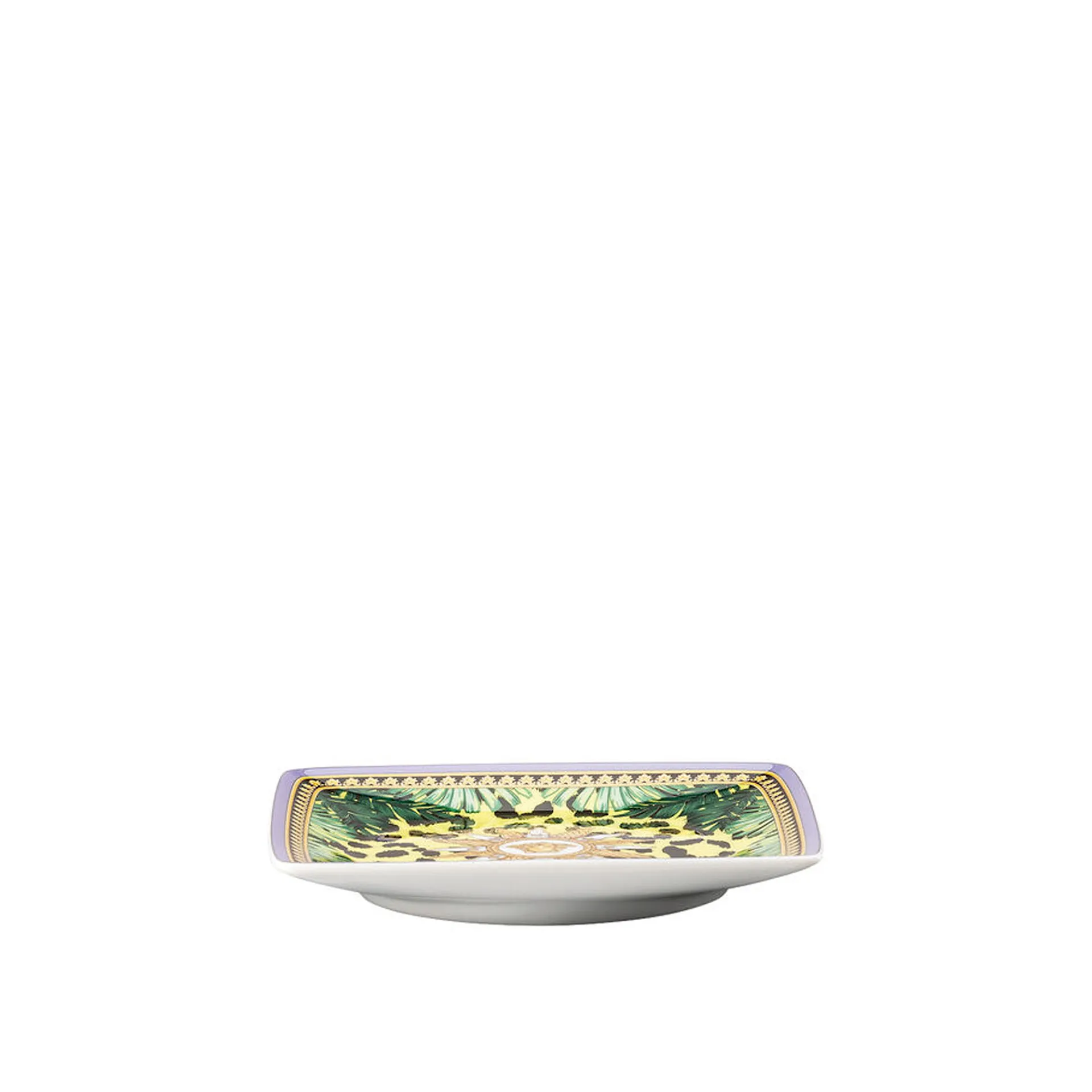 Jungle Animalier, 12 cm Square Plate - Versace - NO GA