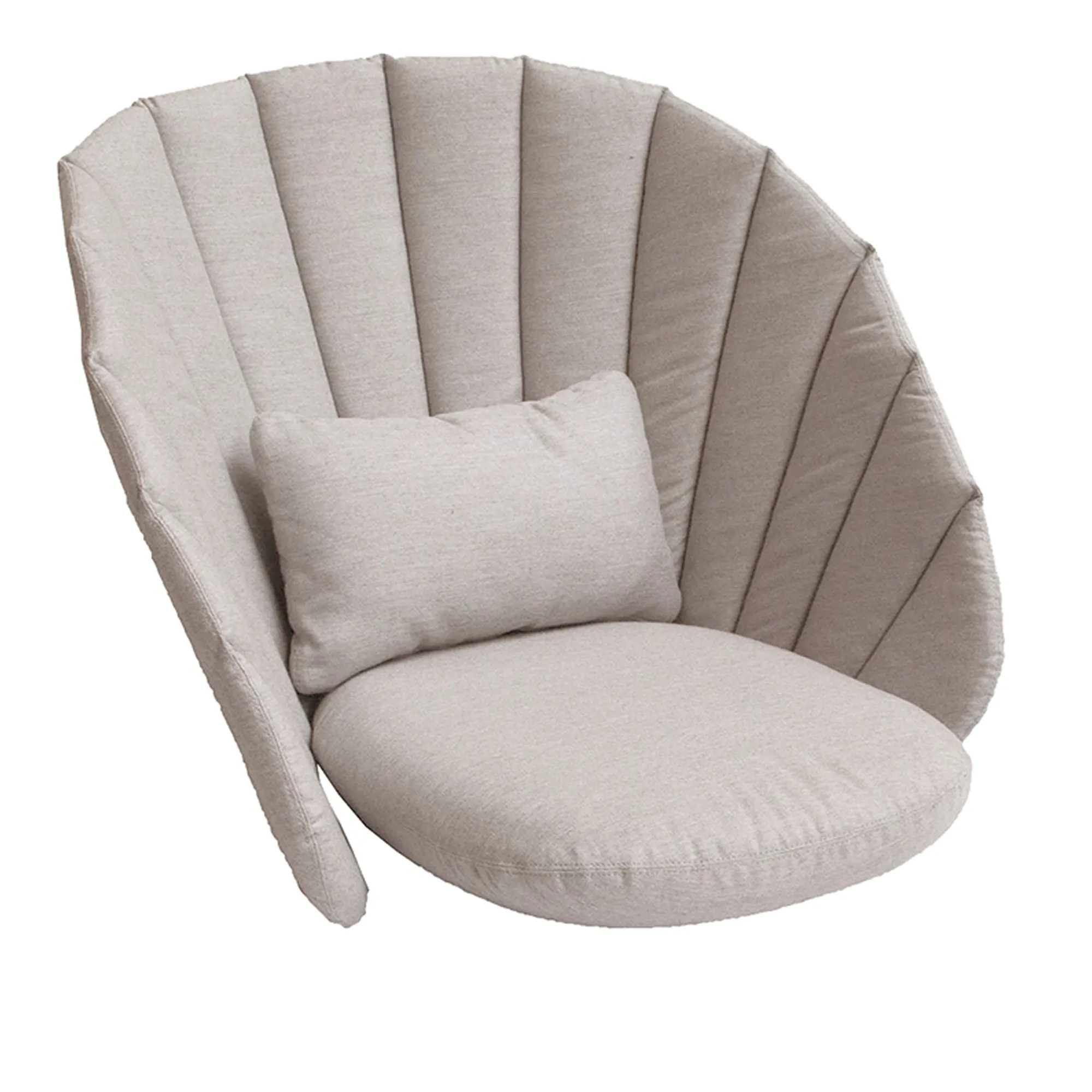 Peacock Lounge Chair Cushion Set - 1