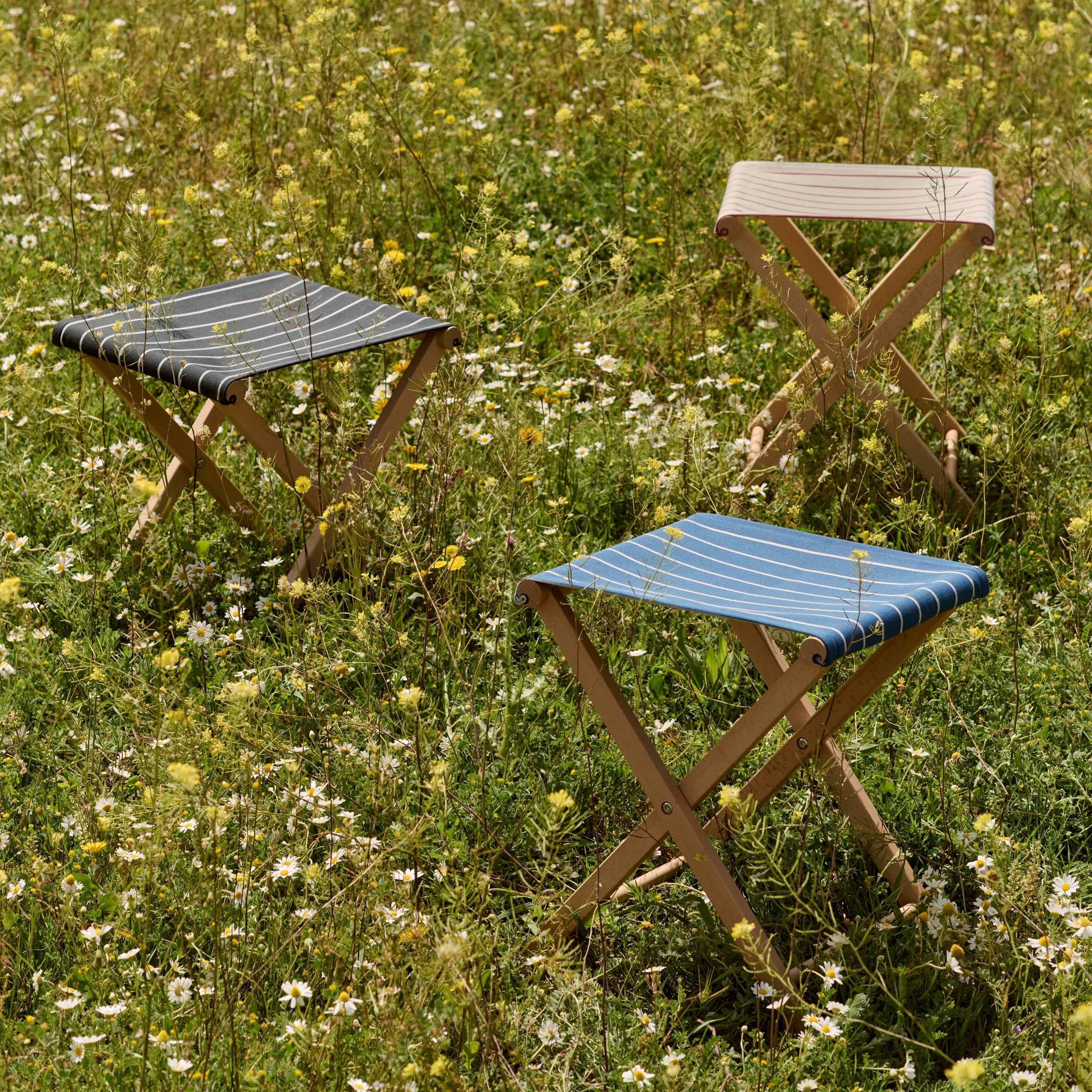 Outdoor Market Folding Stool - 4