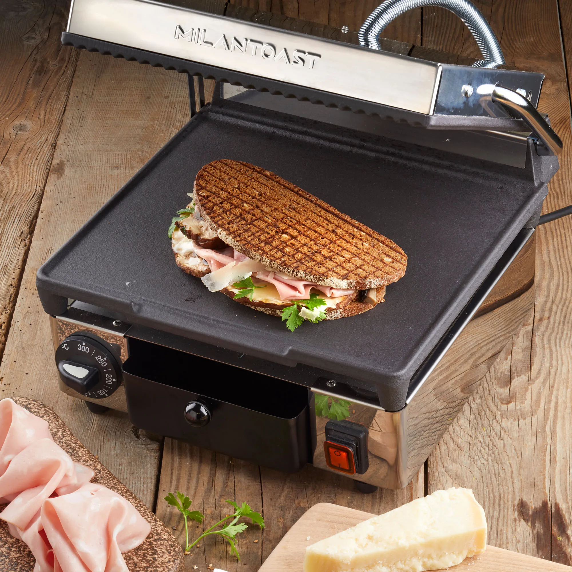 Cast Iron Contact Grill - 5