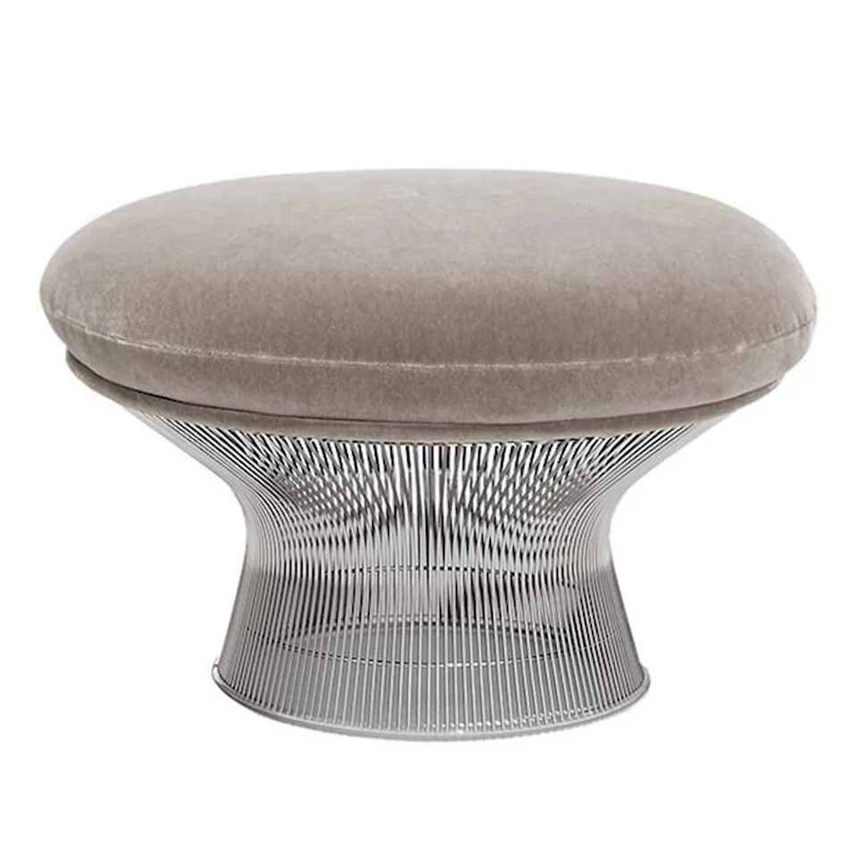 Platner Ottoman