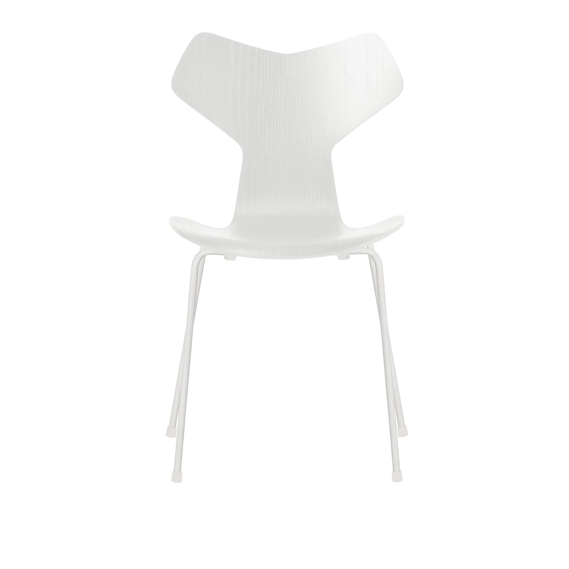 3130 Grand Prix Chair Ash Veneer White - Fritz Hansen - Arne Jacobsen - NO GA