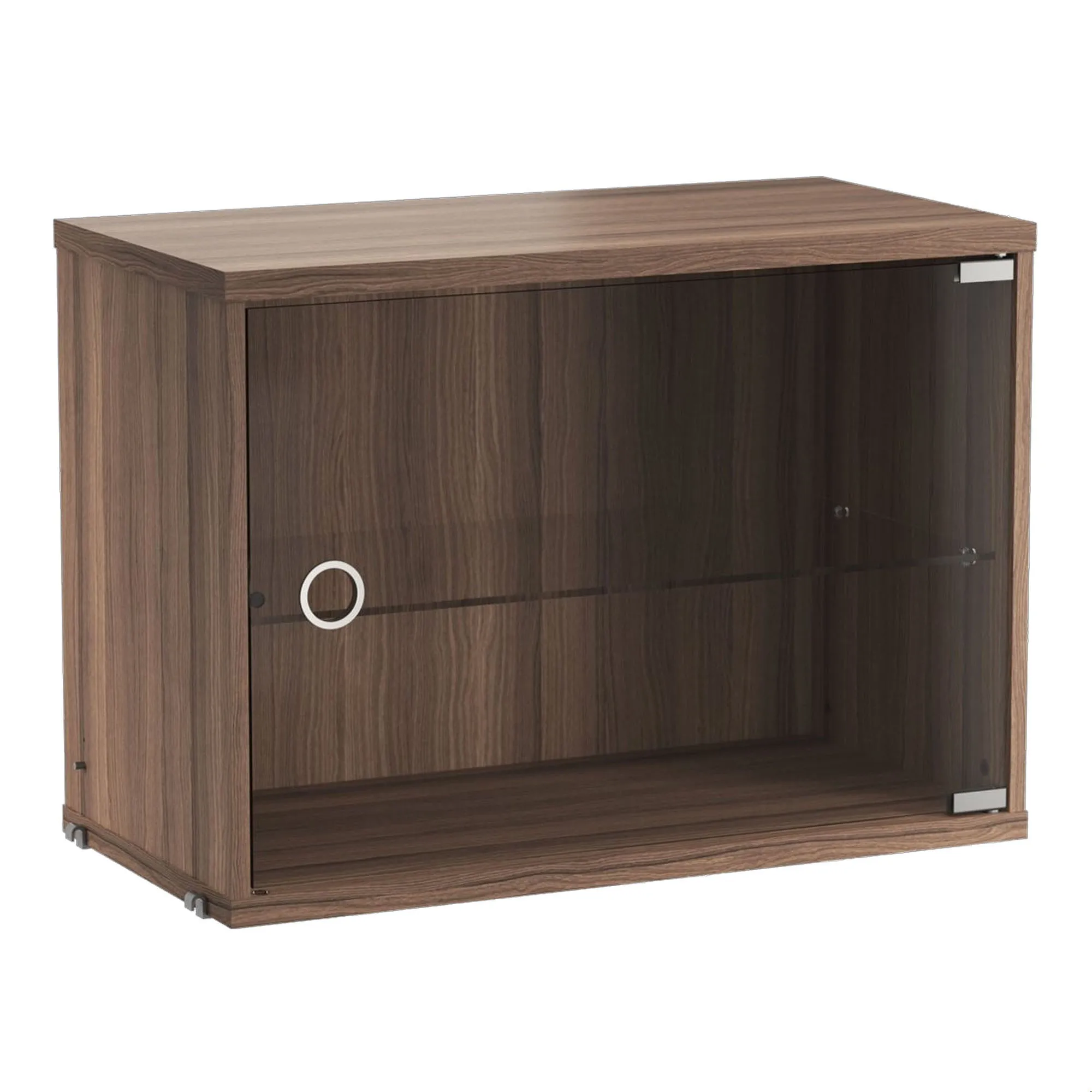 Display Cabinet with Swing Glass Door 58 cm - 1
