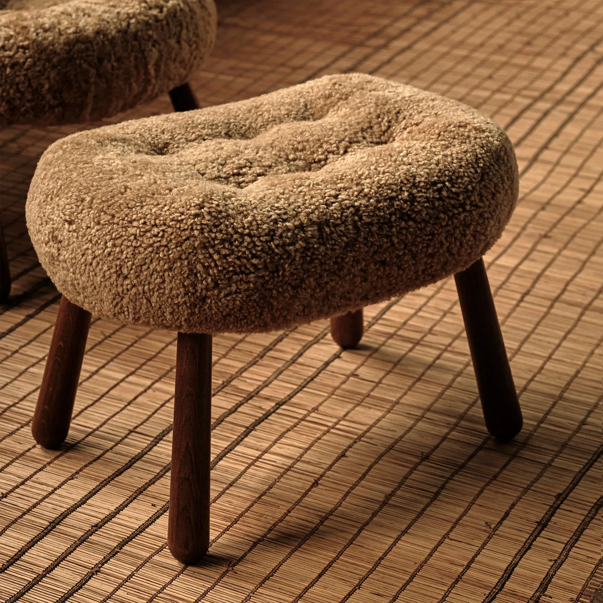 Clam Footstool - 4