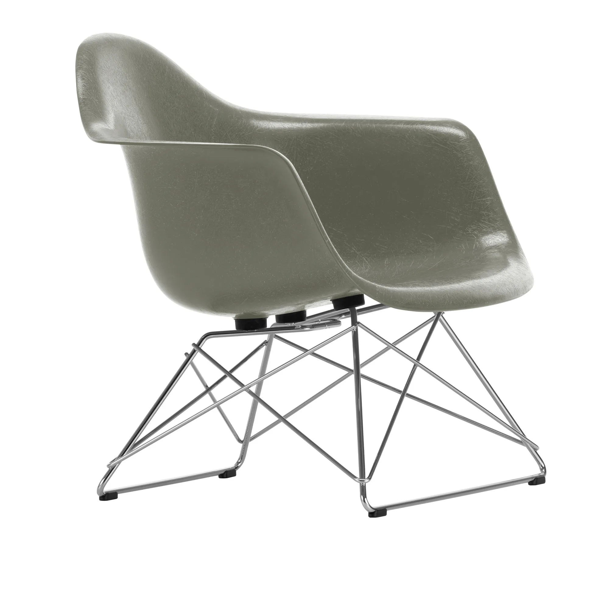 Eames Fiberglass Armchair LAR lænestol - 1