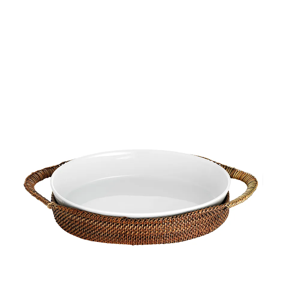 Nito basket brown wicker
