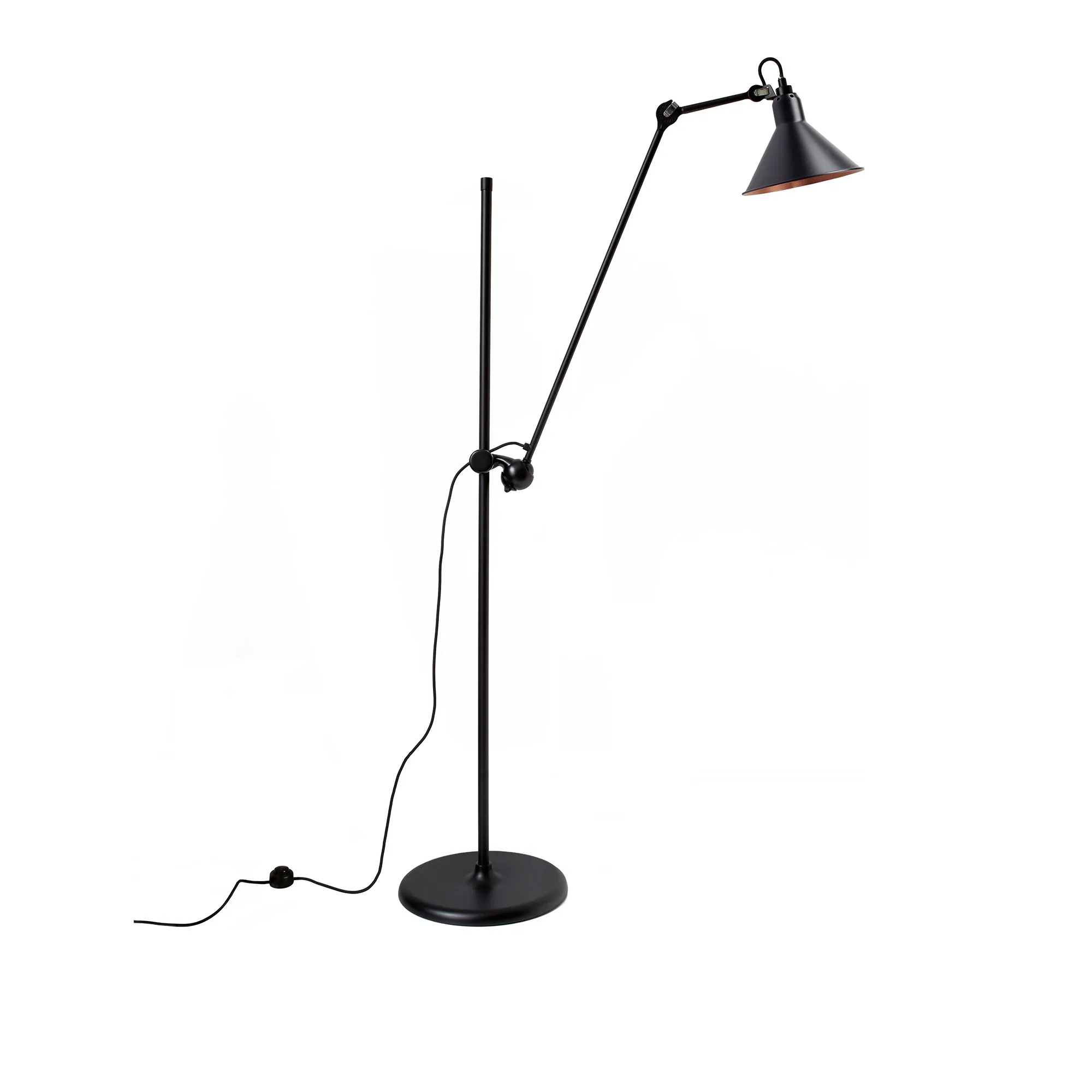 Lampe Gras No215 Conic - Black base - 1