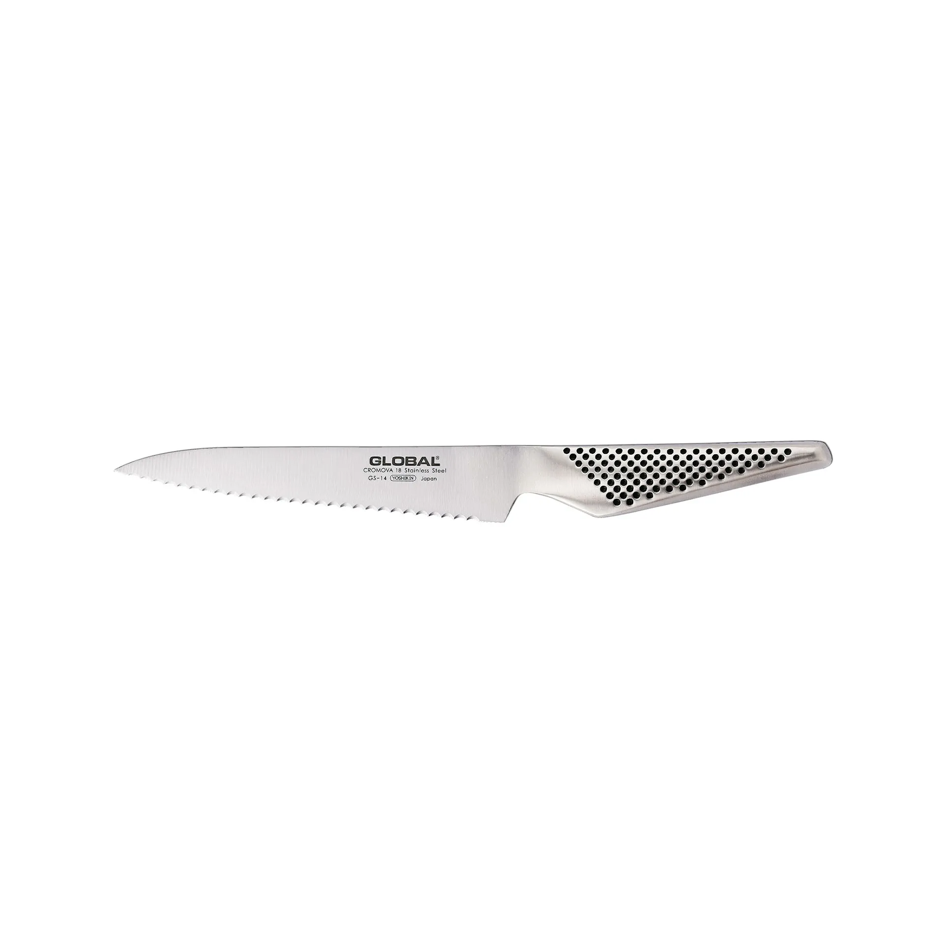 GS-14 All-purpose knife serrated 15 cm - Global - NO GA