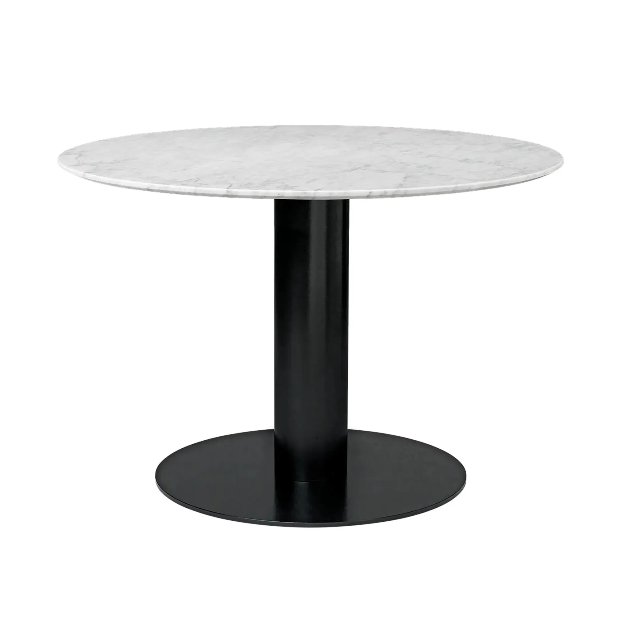 GUBI 2.0 ruokapöytä Ø110 cm musta - 1