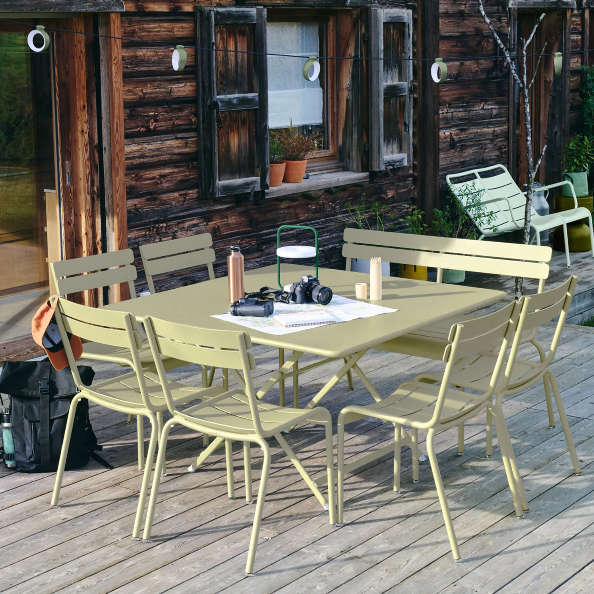 Luxembourg 2/3 Seater Bench - 3