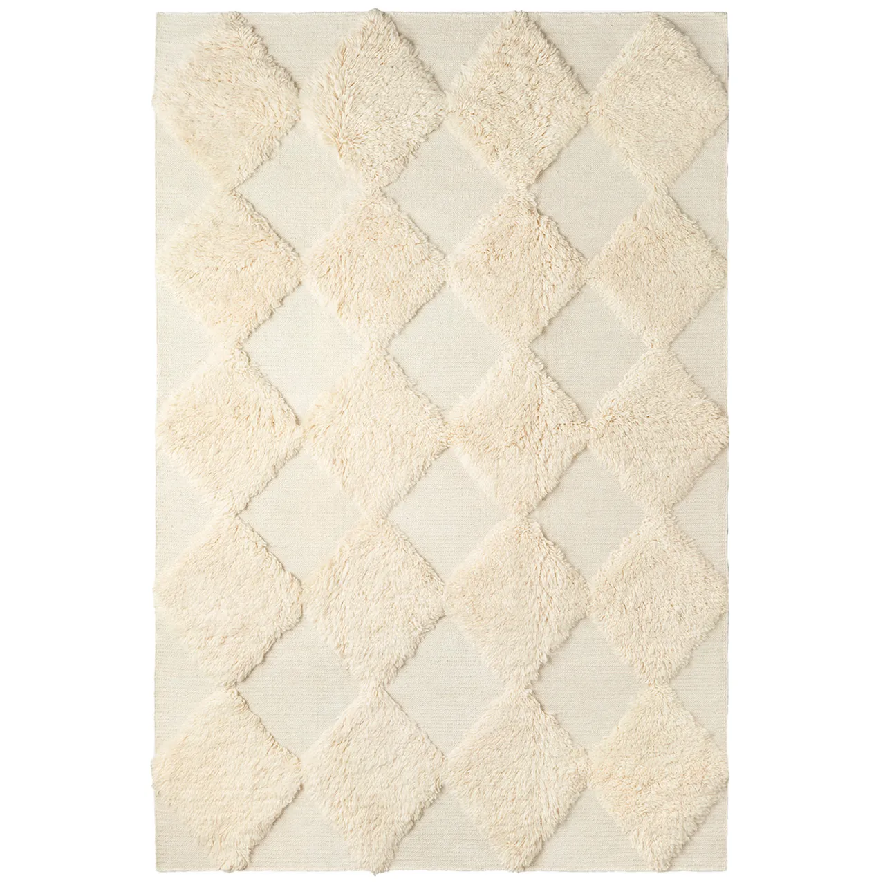 DD Chess Rug Off White 300 X 400