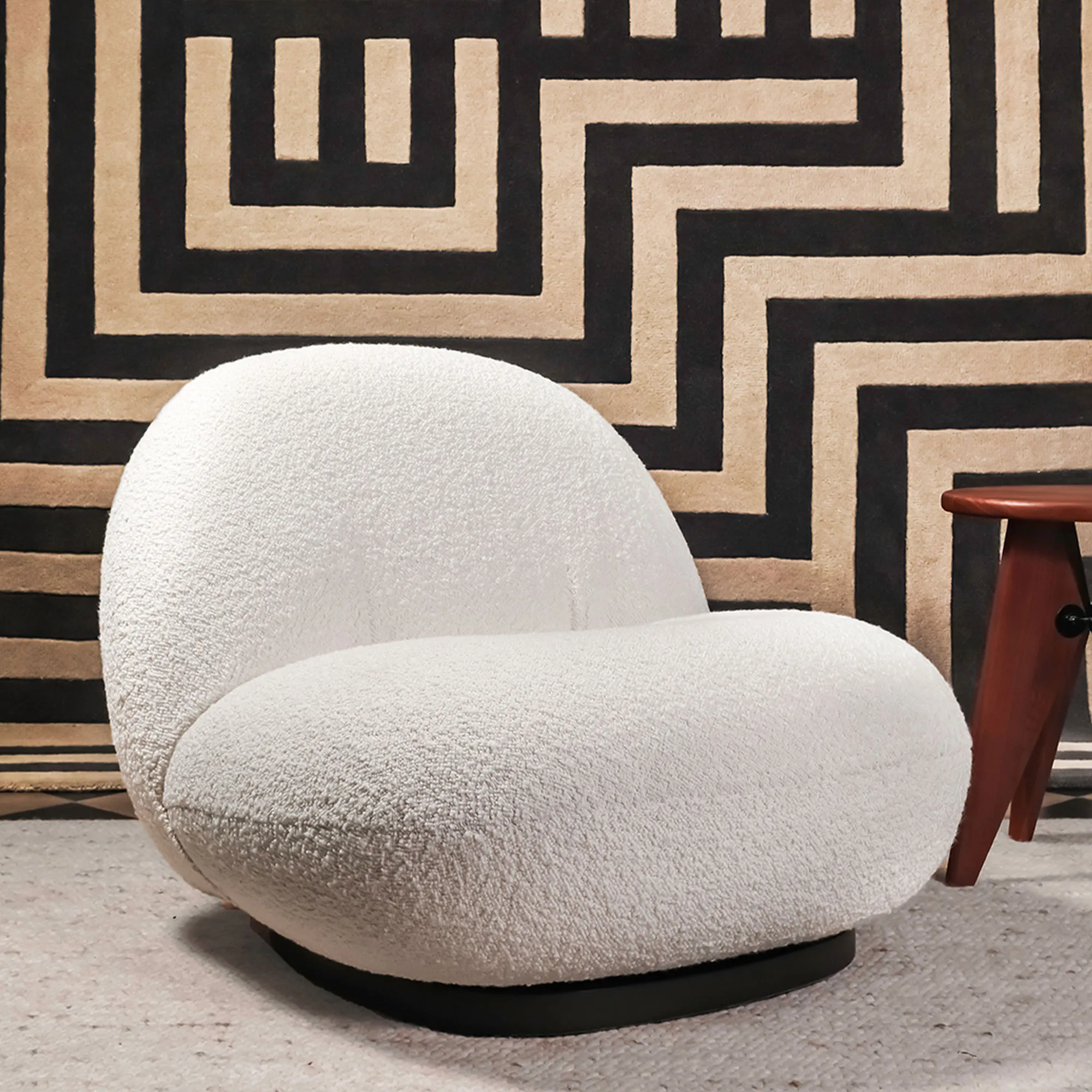 Pacha Lounge Chair Soft Black - 3