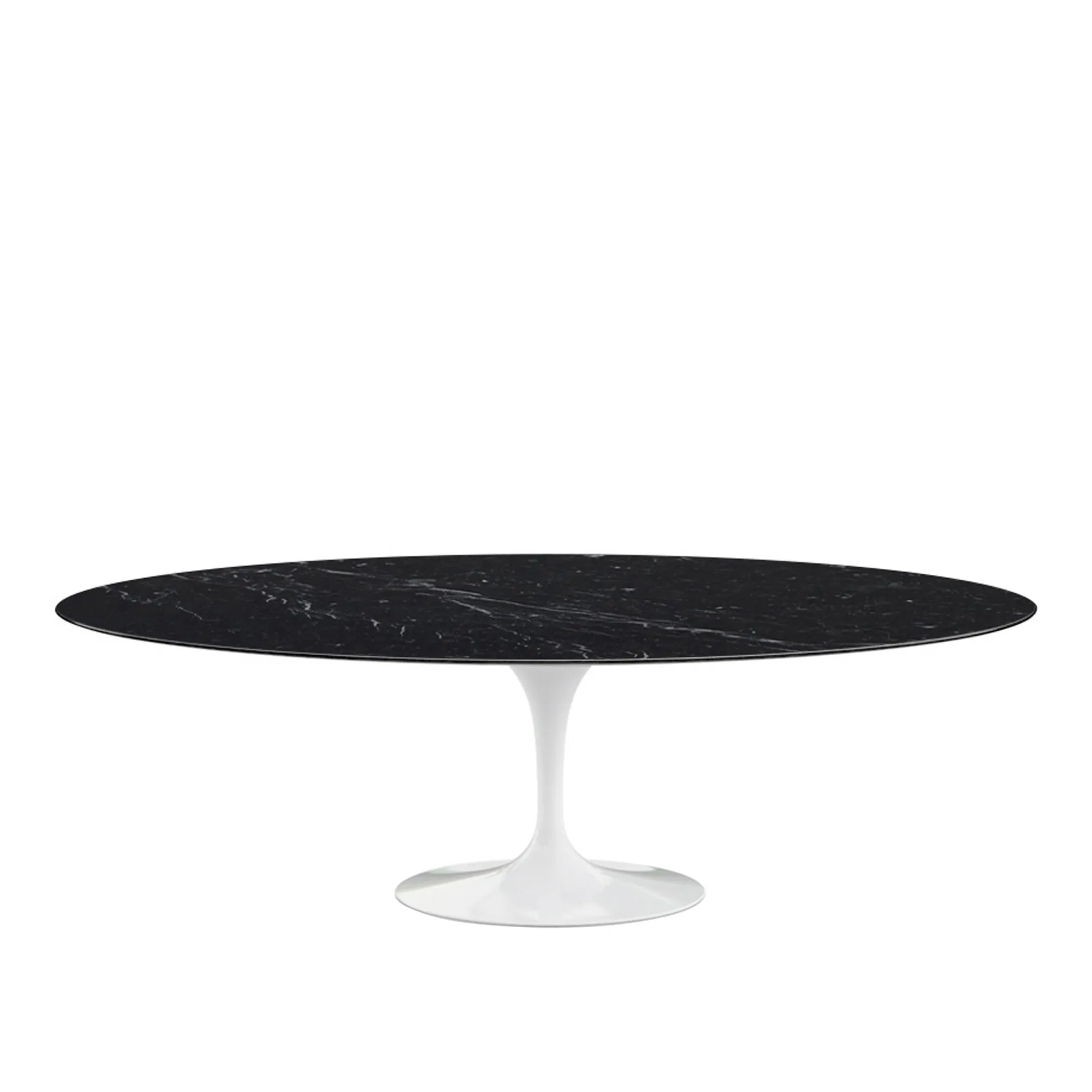 Saarinen Oval Dining Table 244 cm White - 1