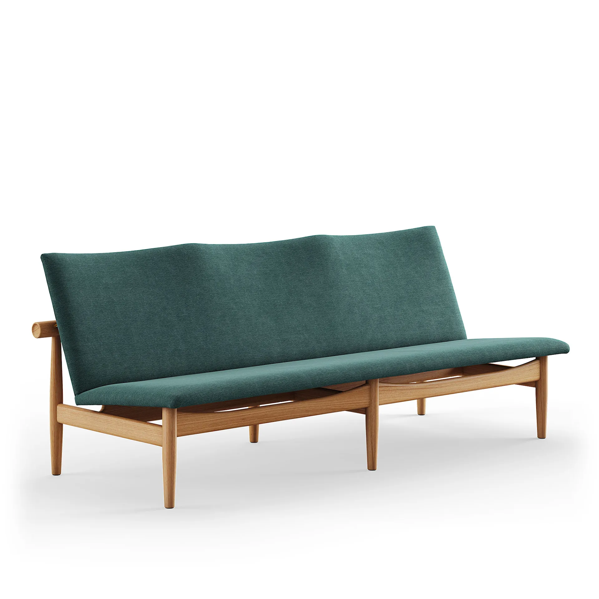 Japan Sofa 3-seater Dark oiled oak - House of Finn Juhl - Finn Juhl - NO GA