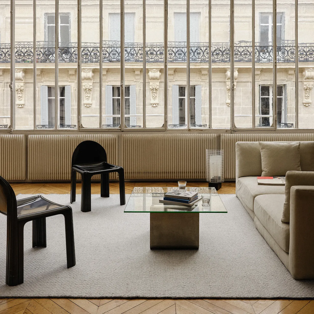 Zero Basket Gray Mix Wool Rug