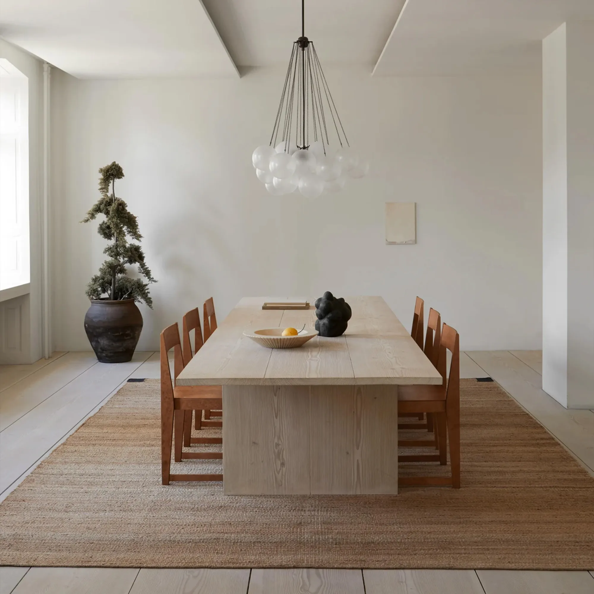 Jute Corner Black tæppe
