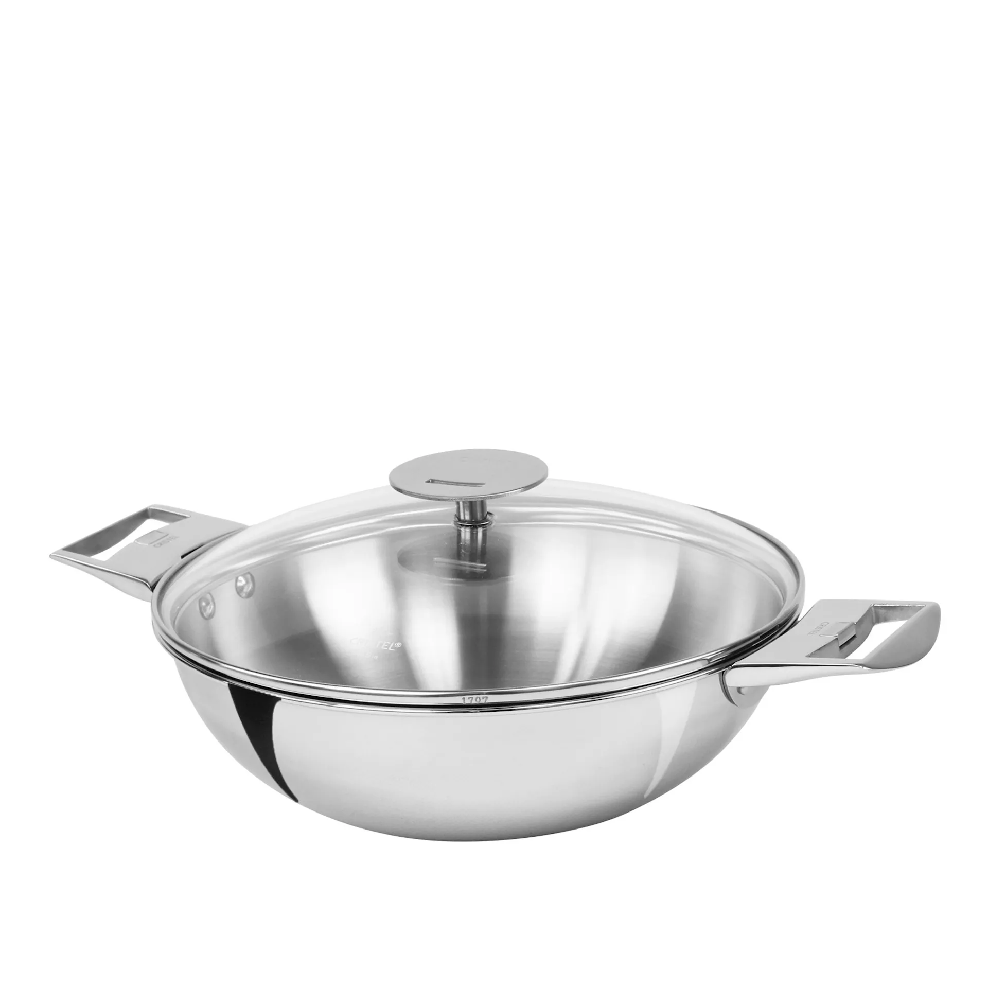 Casteline Removable Stainless Steel Wok - CRISTEL - NO GA