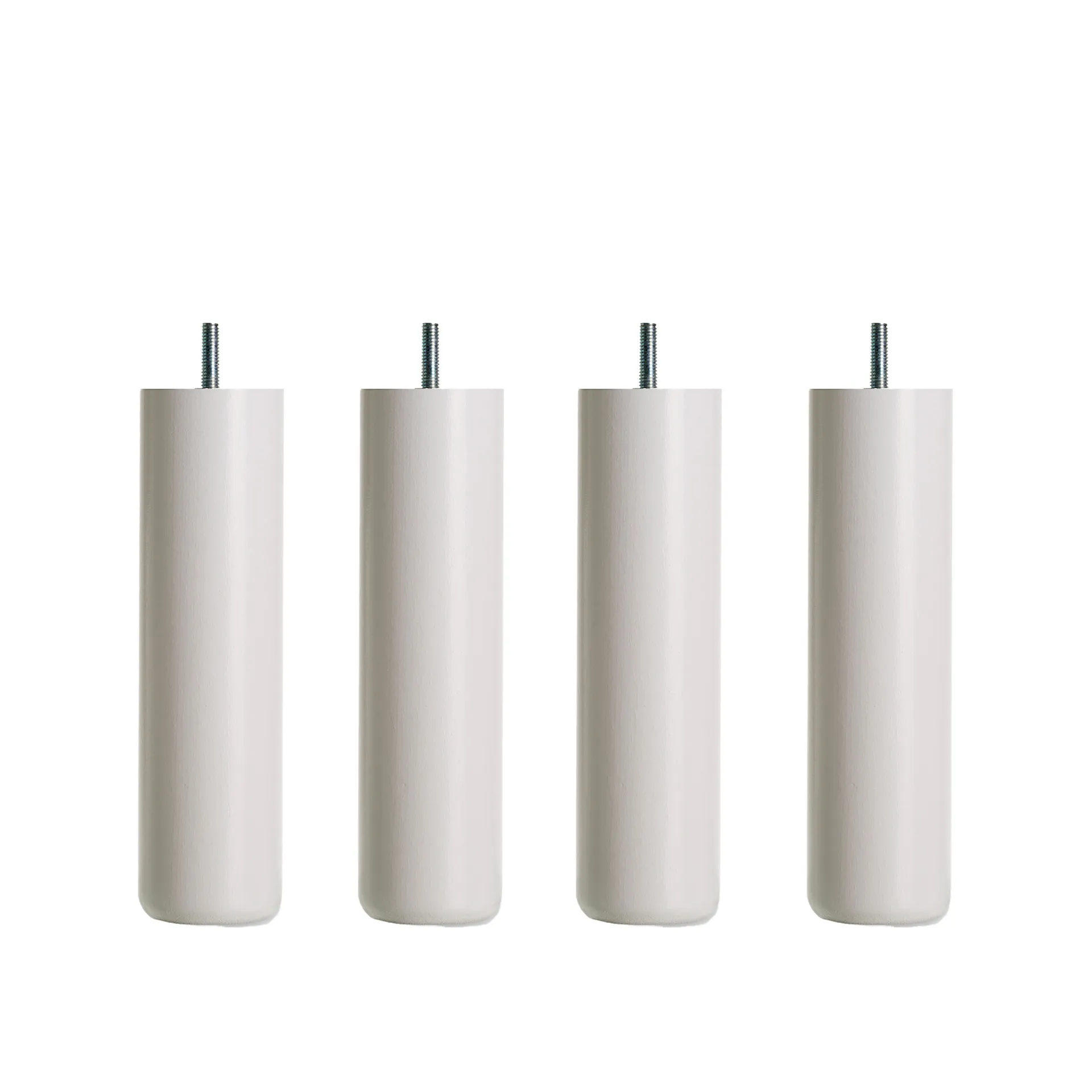 DUX Bed legs Round White 4-pack - DUX - NO GA