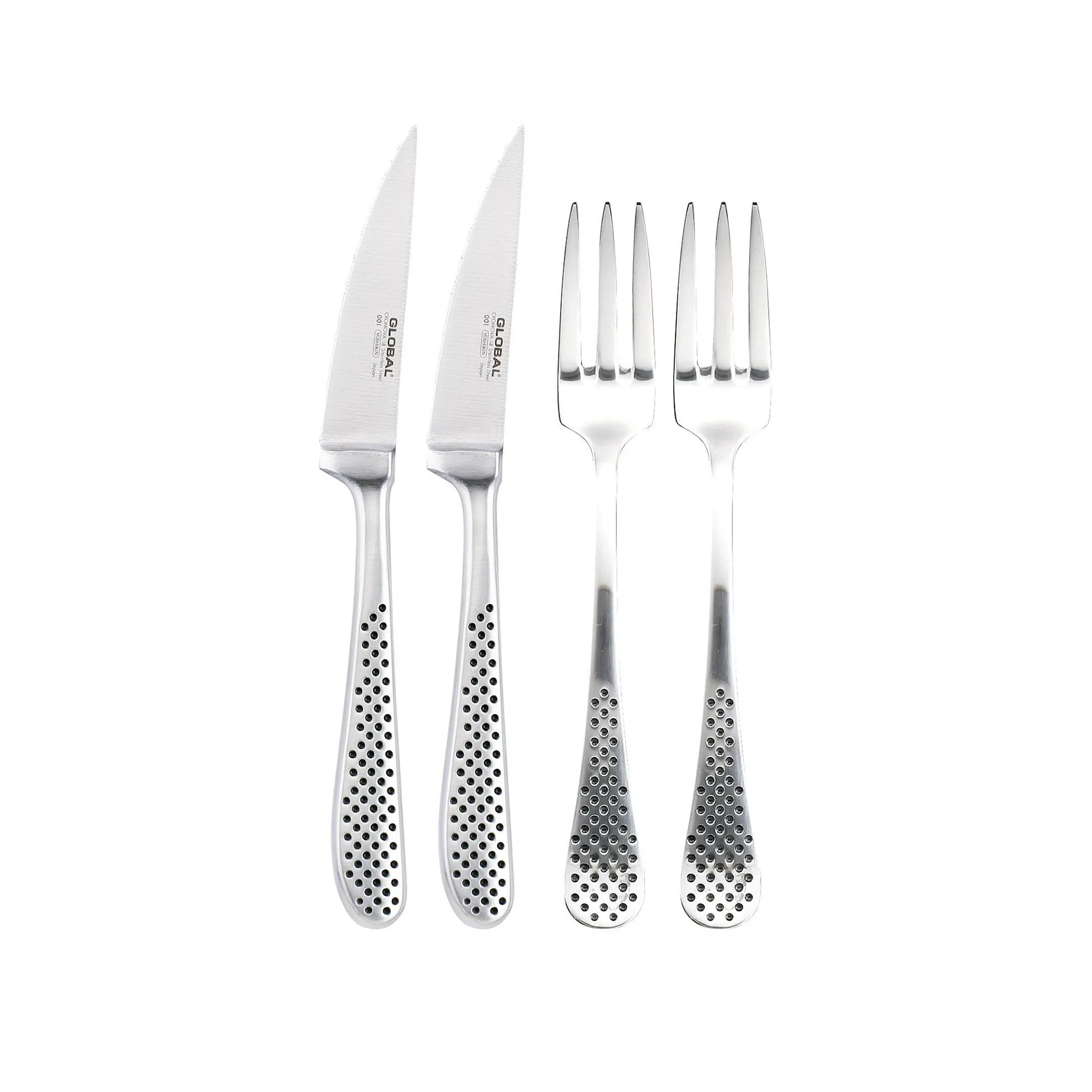 Cutlery 2 Forks &amp; 2 Knives - Global - NO GA