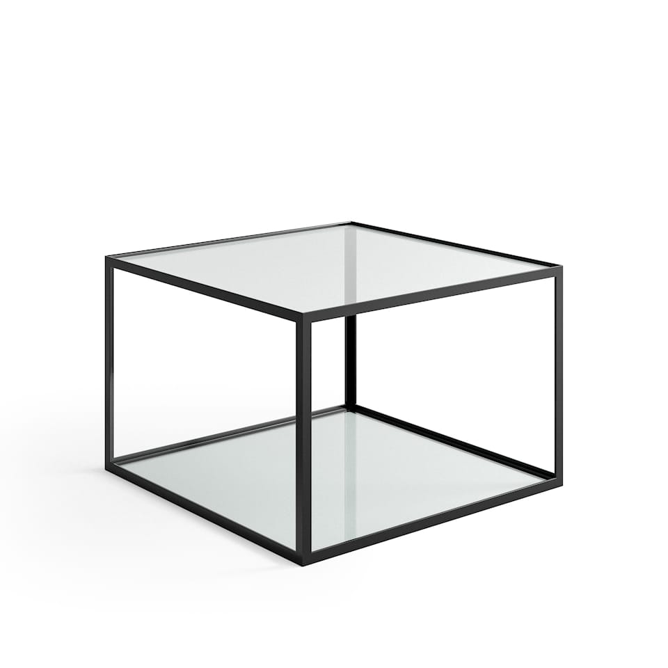 Alberto Glass table 60 x 60 cm