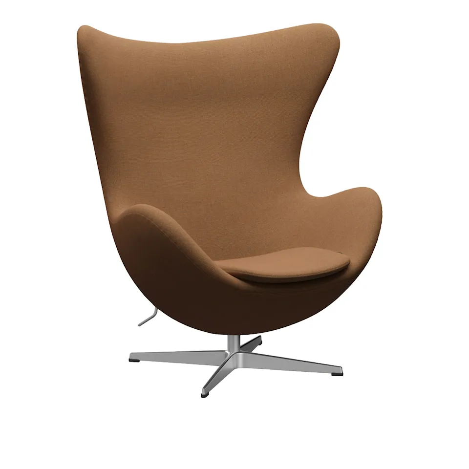 3316 Egg Lounge Chair Satin Polished