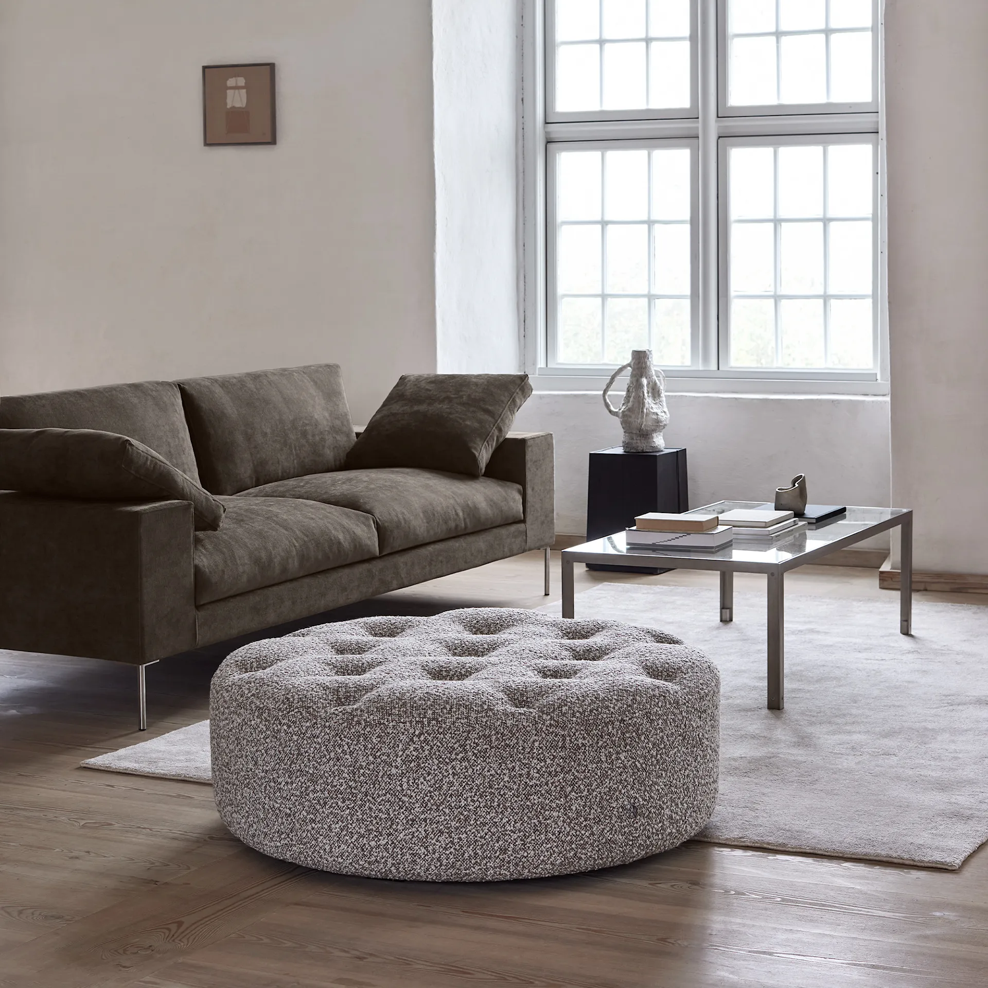 Wheel Pouf Multiple Buttons Ø 60 cm - Eilersen - NO GA