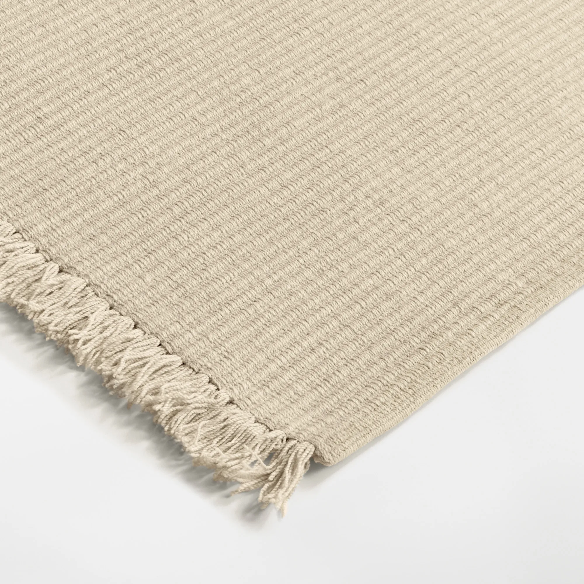 Contour Pale Sand Wool Rug - 5