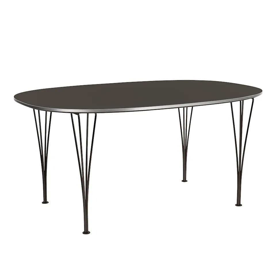 B614 Superellipse spisebord 120 x 240 cm