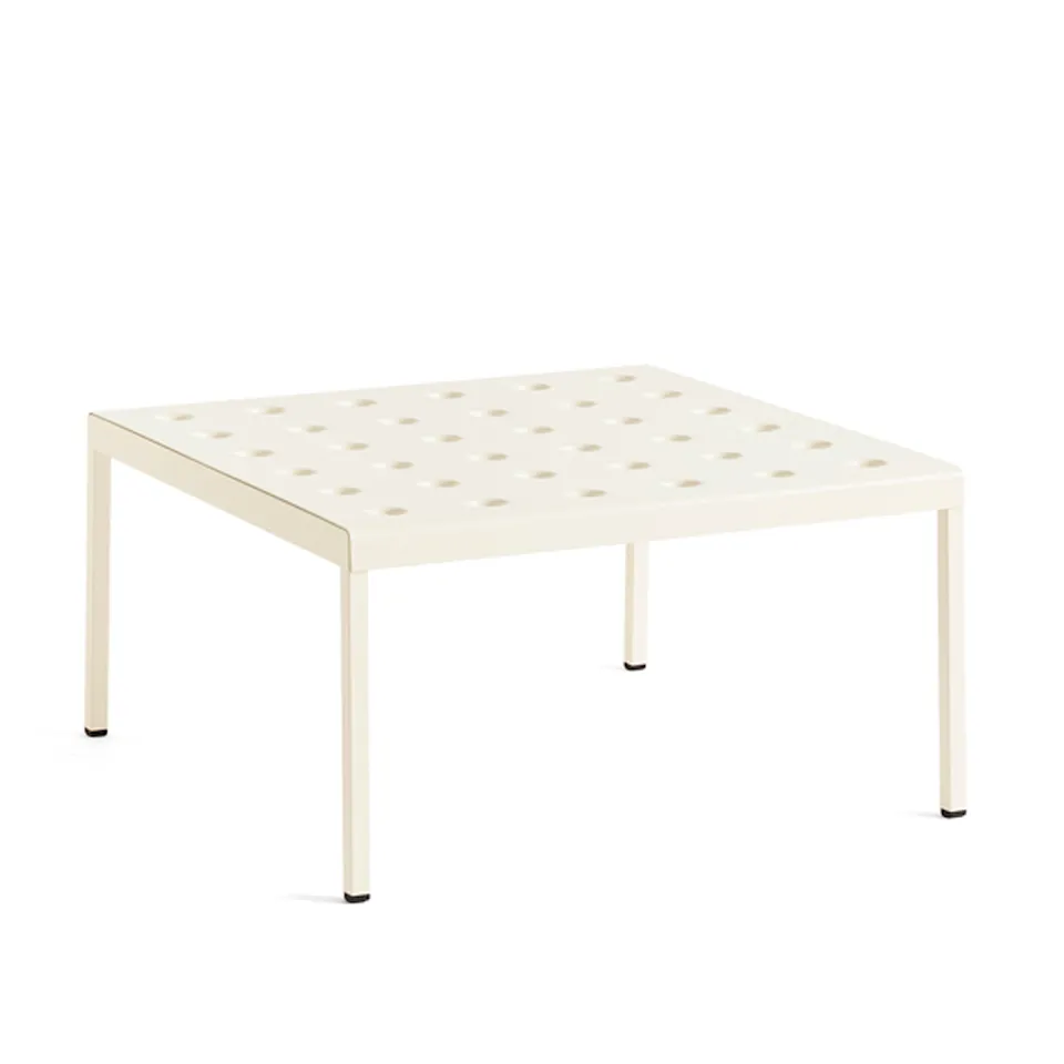 Balcony Low Table 75x76 cm / Chalk Beige