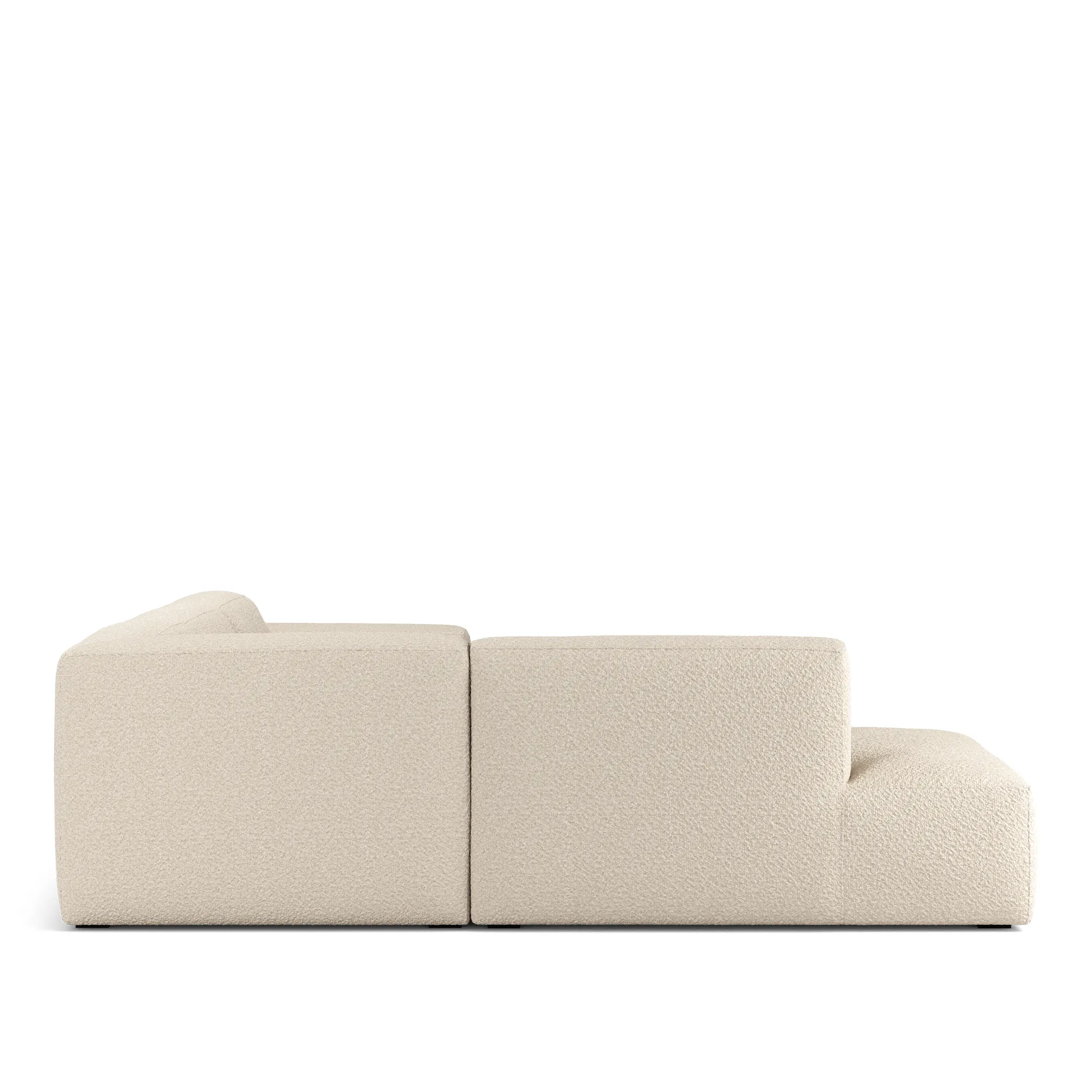 Brick 4-Seater Corner Open End Left - 3