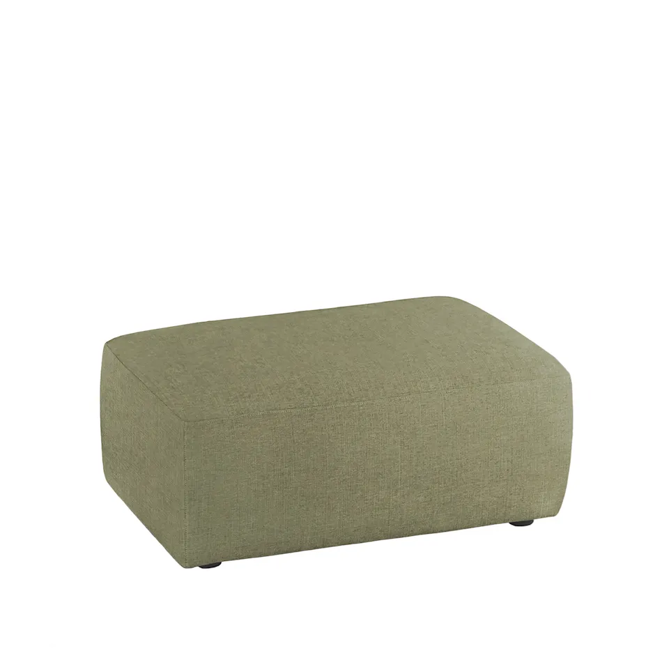 Brick ottoman footstool shadow green 06