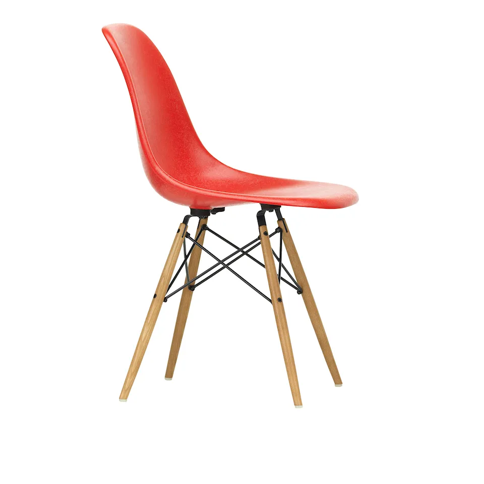 Eames Fiberglass Chair DSW stol