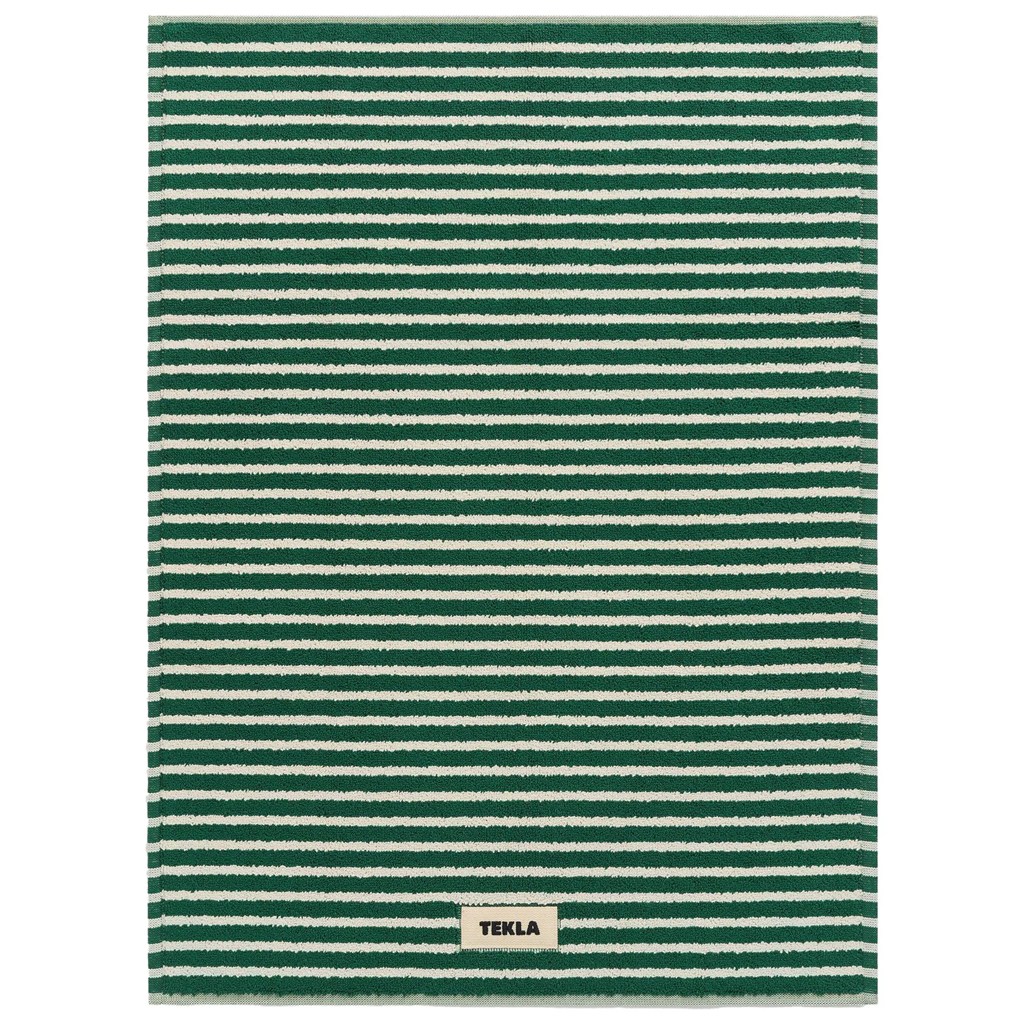 Terry Stripes Bath Mat - 1
