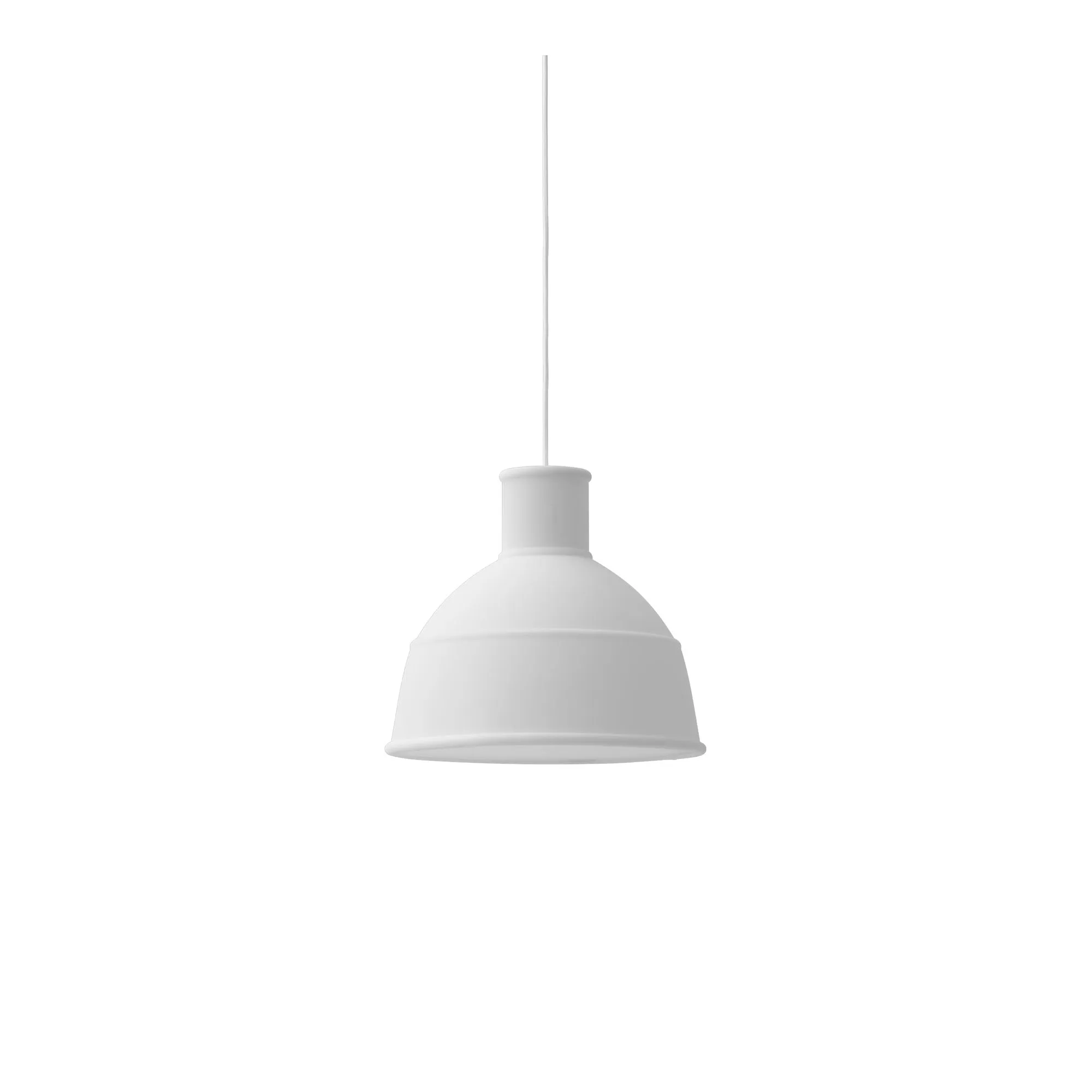 Unfold loftslampe transparent hvid - 1