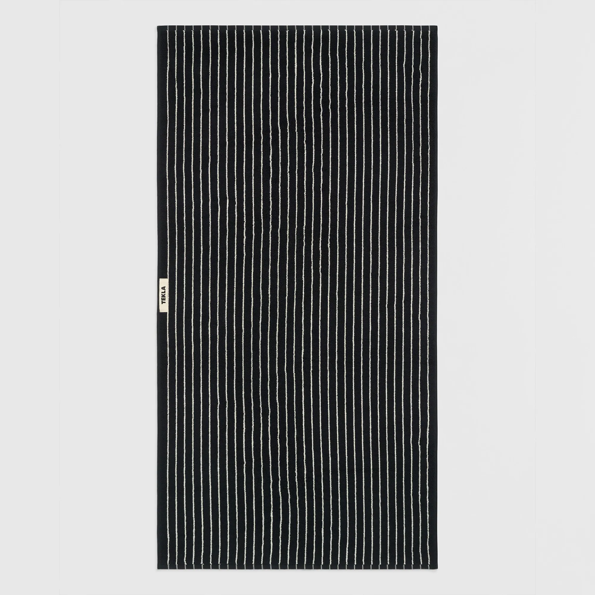 Terry Black Stripes handdoek - 5