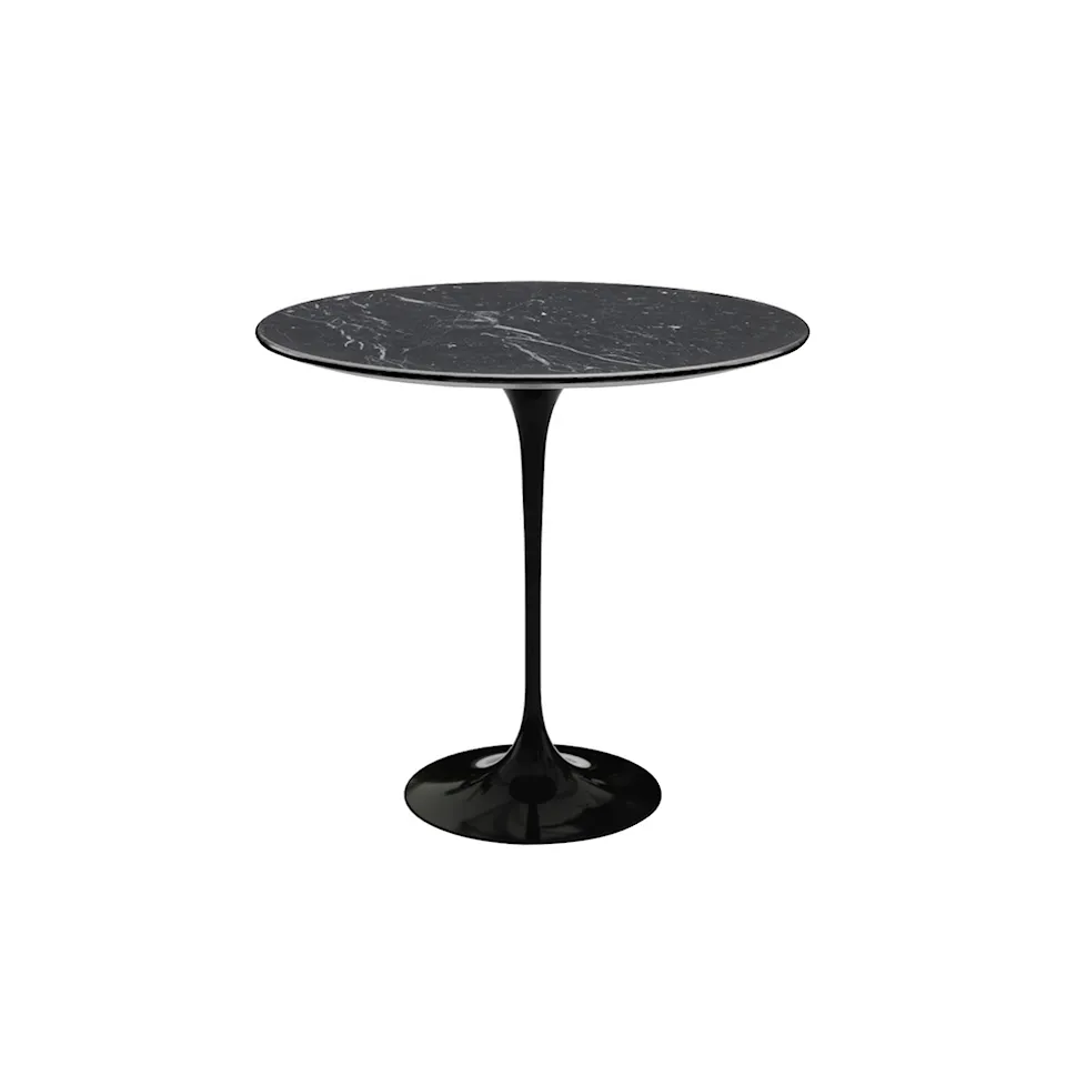 Saarinen Oval sivupöytä Black