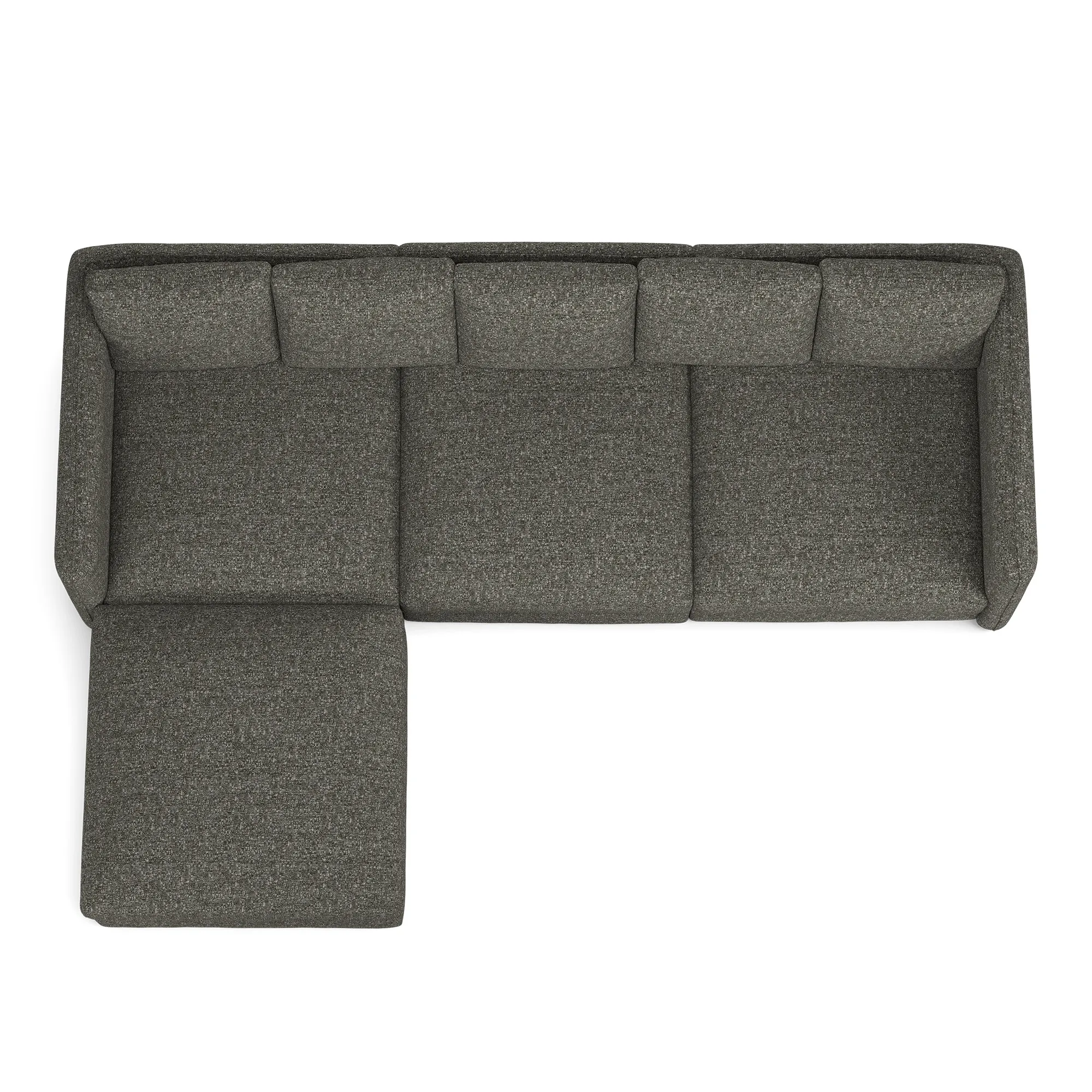 Pavarotti 02 3-personers sofa med fodskammel - 8