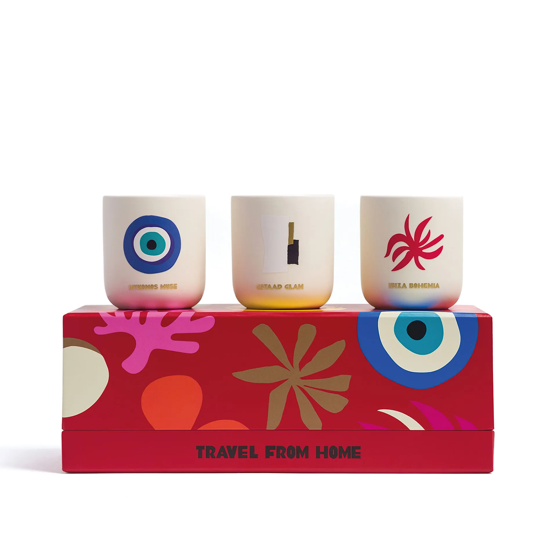 Travel From Home mini candles 3-pack - Assouline - NO GA