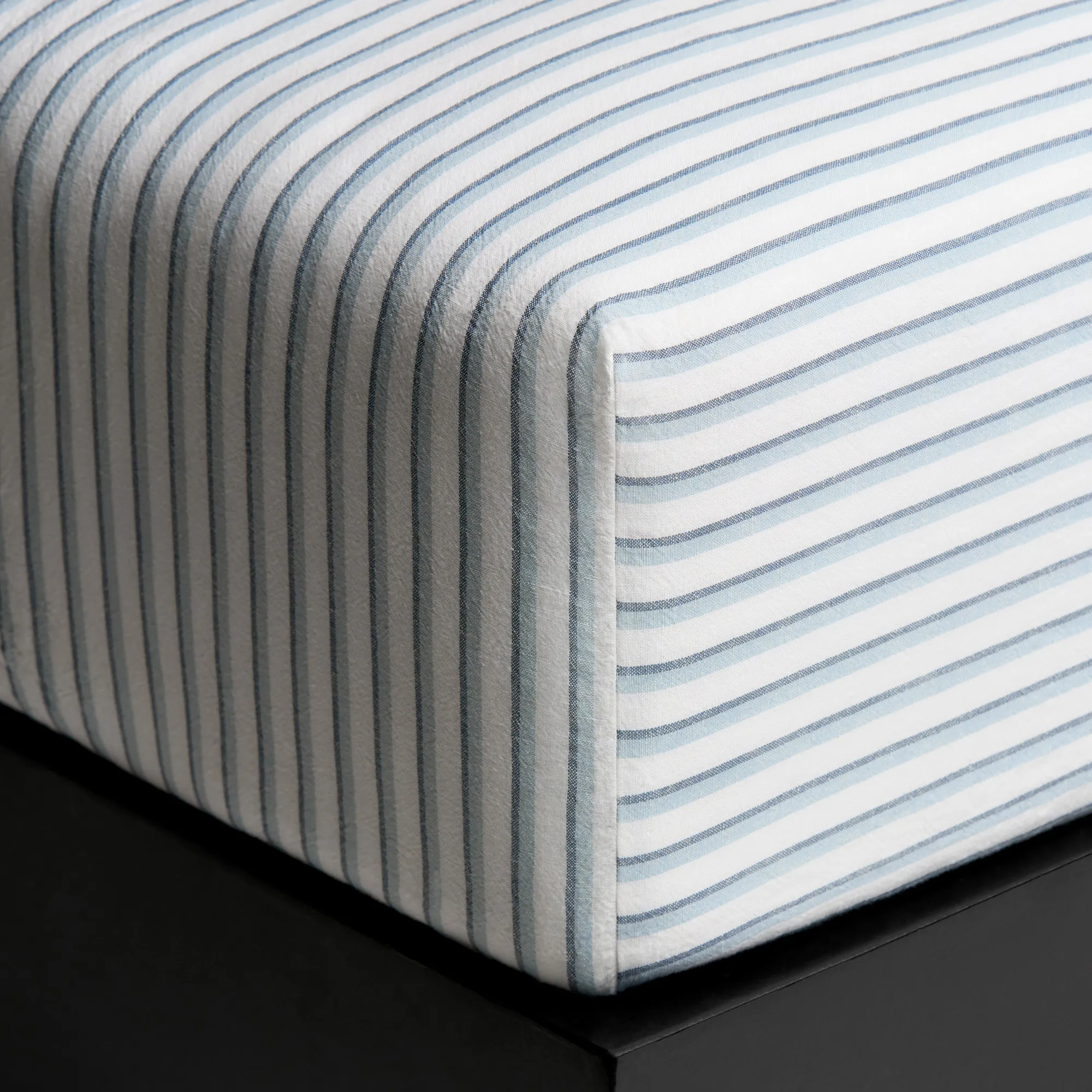 Linen Blend Fitted Sheet Stripes - 2