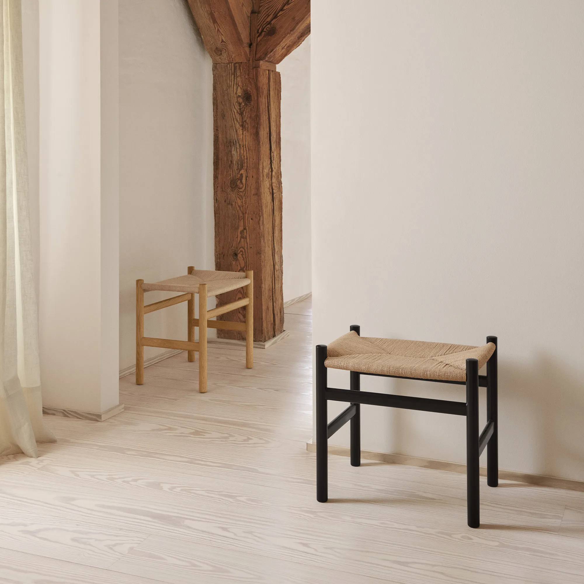 CH53 Footstool 43 cm - 8