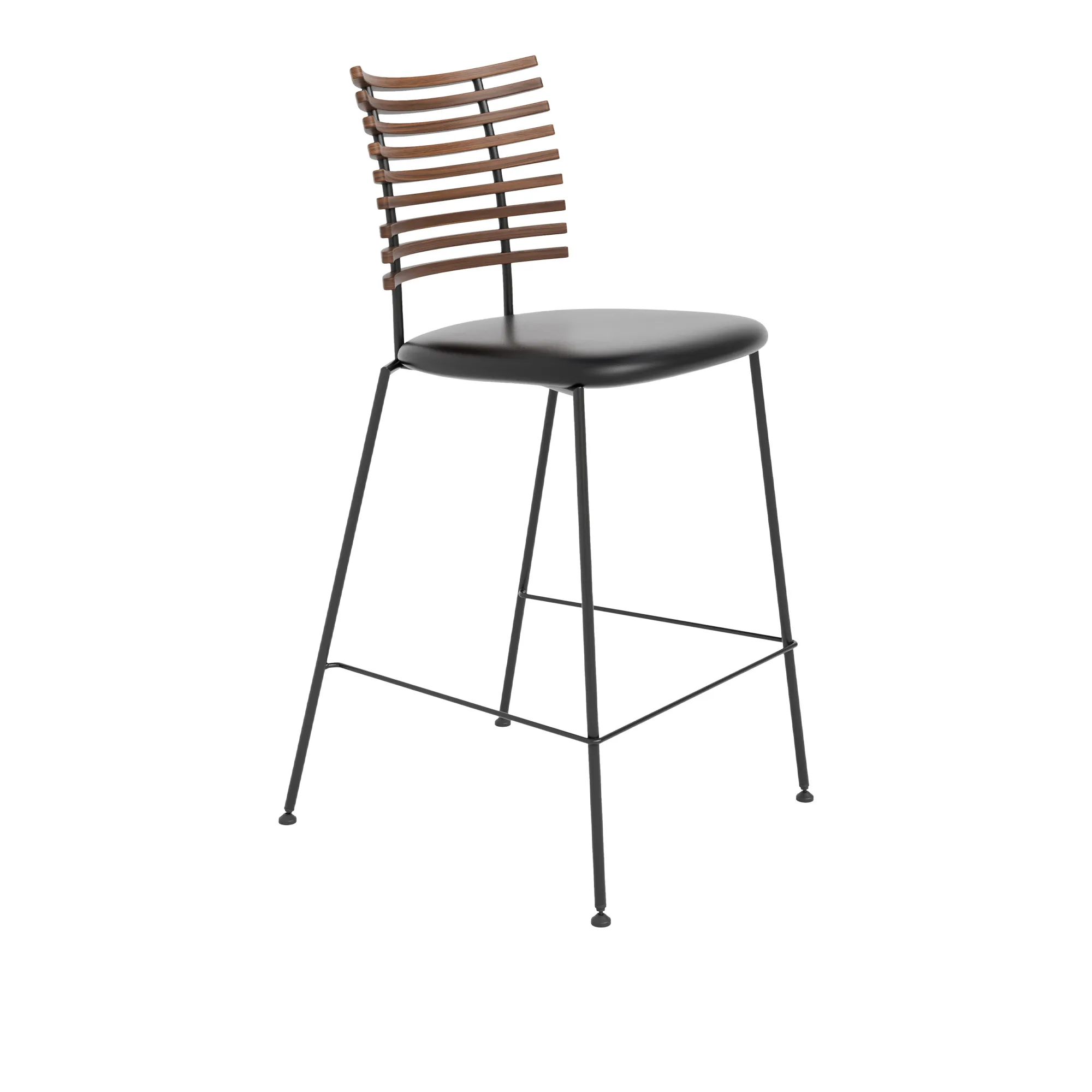 Tiger Barstool - Black steel - 1