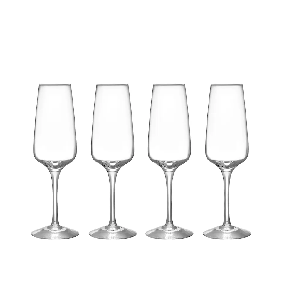 Pulse champagneglas 28 cl 4-pak