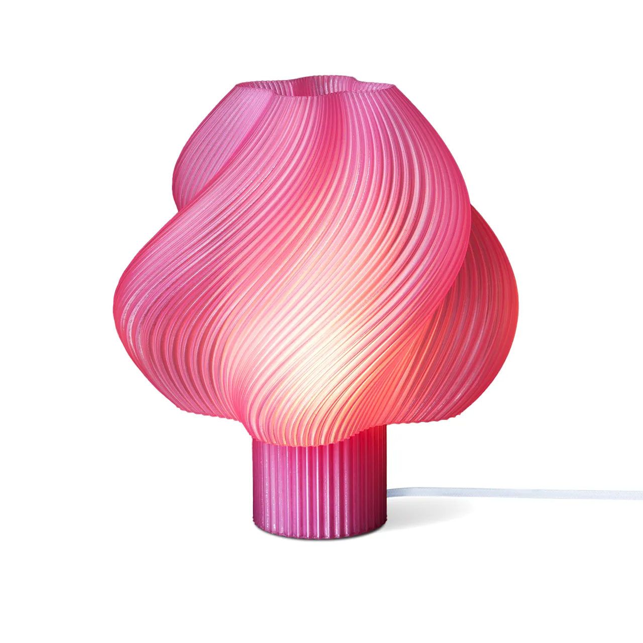 Soft Serve Table Lamp Grande - Rose Sorbet