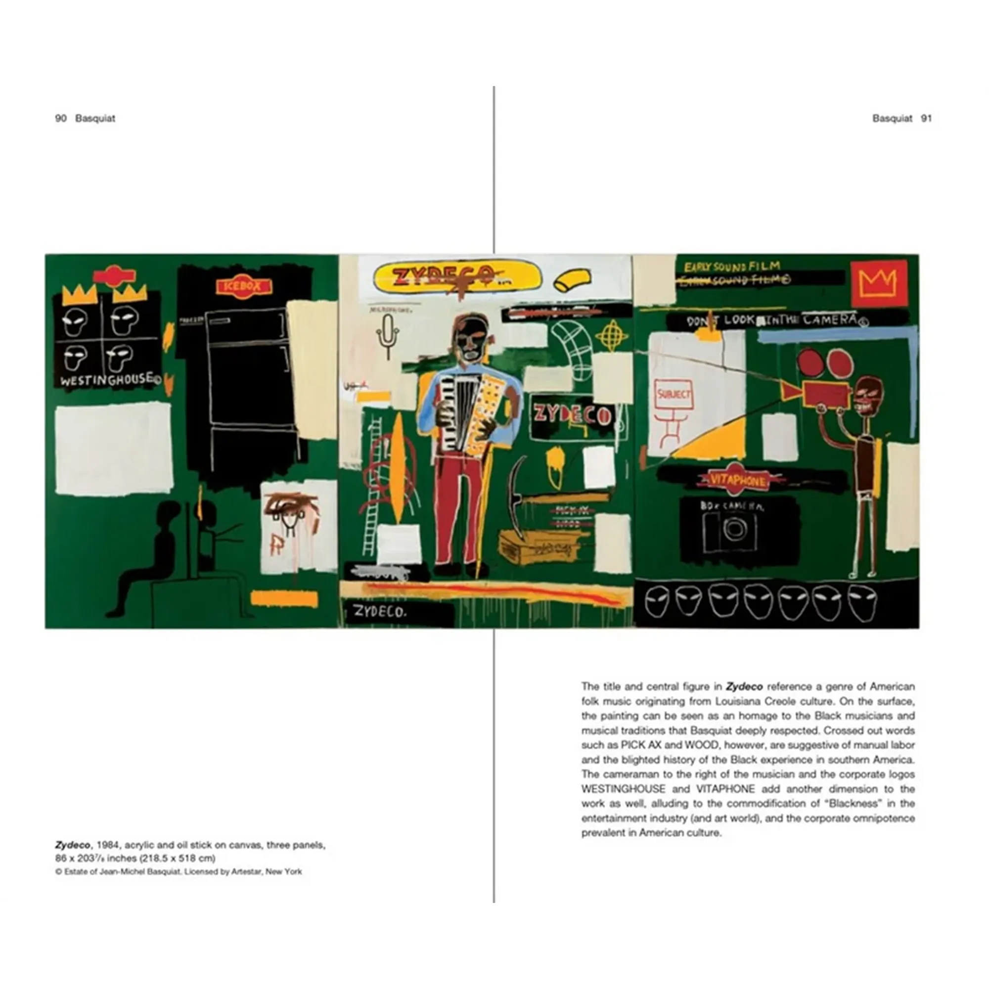 Jean-Michel Basquiat Handbook taidekirja - 3