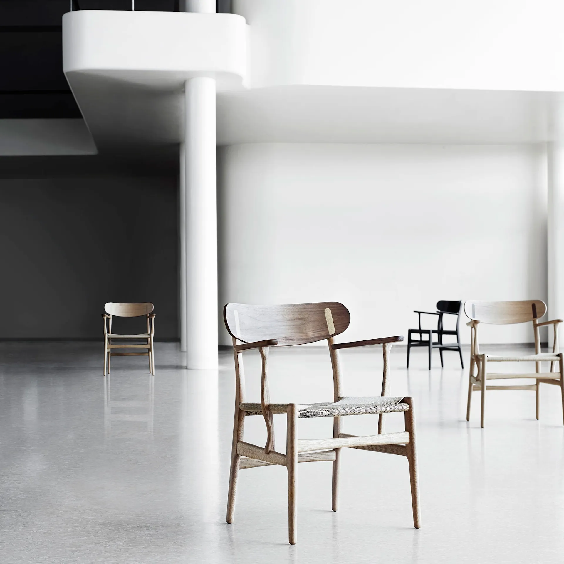 CH26 - Oak/Natural Cord - Carl Hansen - Hans J. Wegner - NO GA