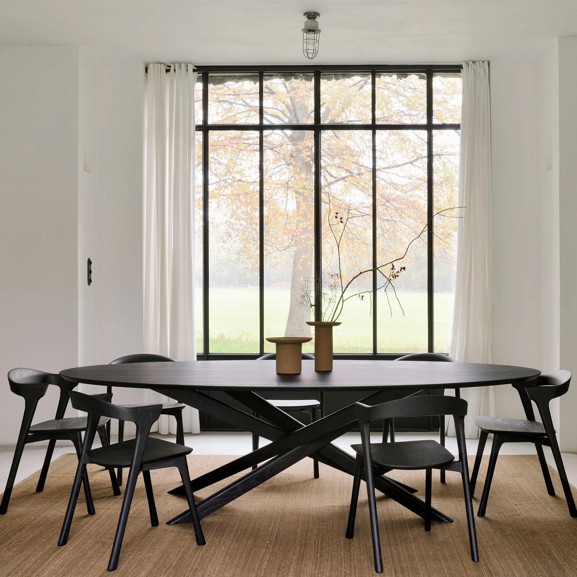 Mikado Oval Dining Table Oak - 3